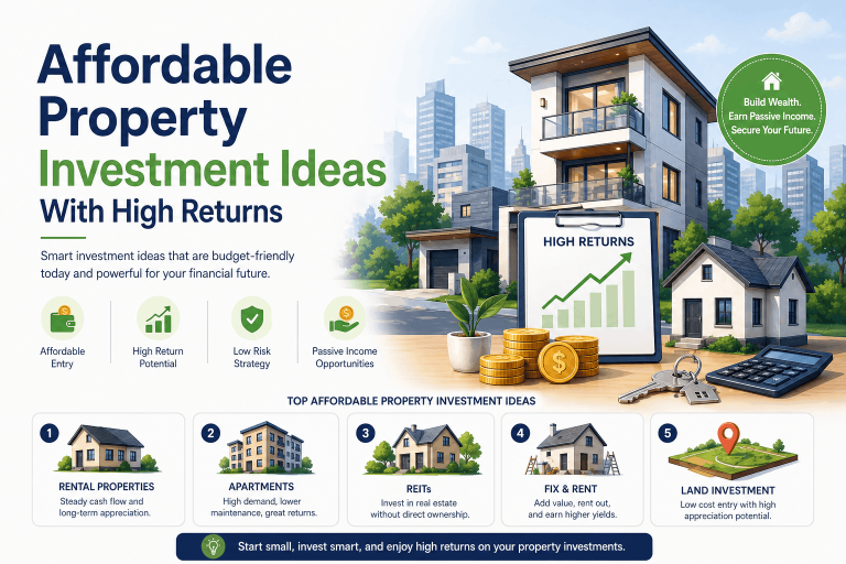 Affordable Property Investment Ideas With High Returns