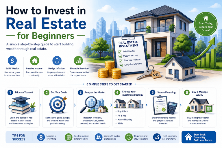 How to Invest in Real Estate for Beginners