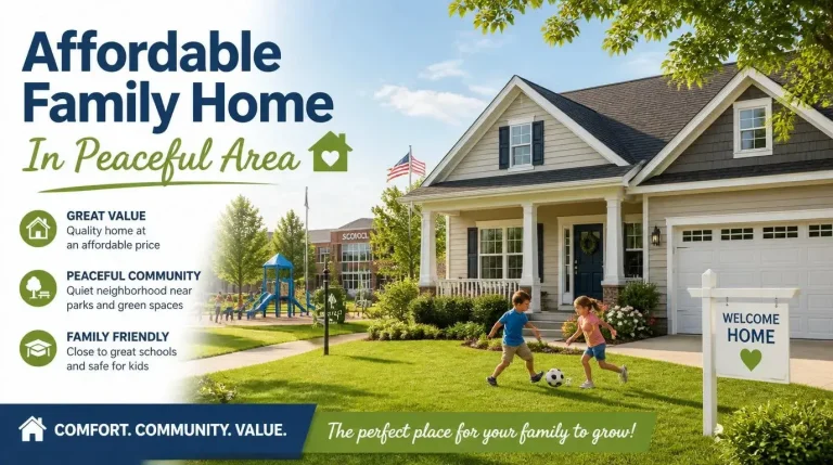 Affordable Family Home For Sale